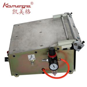 廠家直銷(xiāo) 氣動(dòng)輕巧自動(dòng) 12寸 真皮錢(qián)包 箱包 制鞋機(jī)器 小型折邊機(jī)